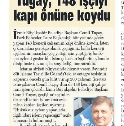 148 emekçi işsiz kalmayacak - Son Dakika Haberler