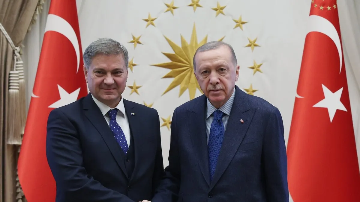 Başkan Erdoğan, Denis Zvizdiç'i kabul etti