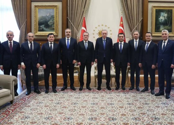 Başkan Erdoğan, Özbekistan ve Azerbaycan bakanlarını kabul etti
