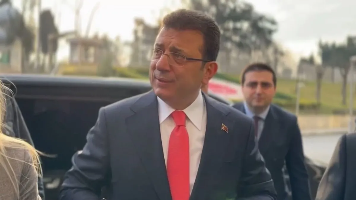 Ekrem İmamoğlu adliyede: Savcılığa ifade verecek!