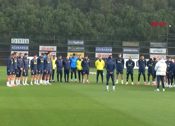 Fenerbahçe'den yangın faciası için saygı duruşu - Son Dakika Spor Haberleri