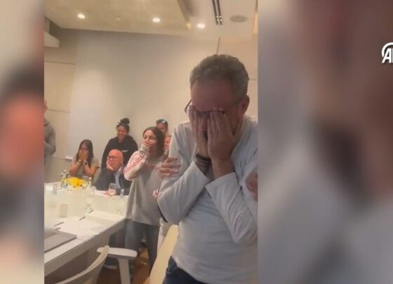 İsrailli esirlerin ailelerinin sevinci - Son Dakika Dünya Haberleri