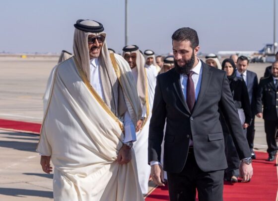 Katar Emiri Al Thani, Suriye'yi ziyaret eden ilk lider oldu - Son Dakika Dünya Haberleri