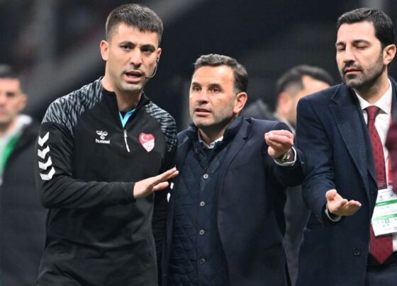 Okan Buruk'tan Halil Umut Meler'e: "Hocam Süper Lig'desin"