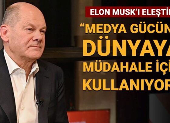 Scholz'dan Musk'a eleştiri: Gücünü dünyaya müdahale için kullanıyor - Son Dakika Dünya Haberleri