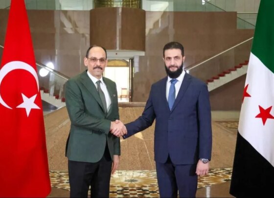 Son dakika: Şam'da Kalın-Şara görüşmesi