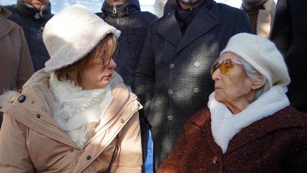 90 yaşındaki Gönül Özdağ, oğlu Ümit Özdağ’ı Silivri cezaevinde ziyaret etti