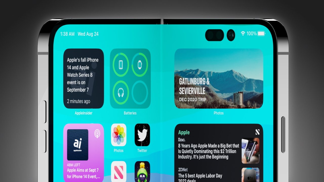 Apple’ın katlanabilir iPhone modeli beklenenden farklı olacak