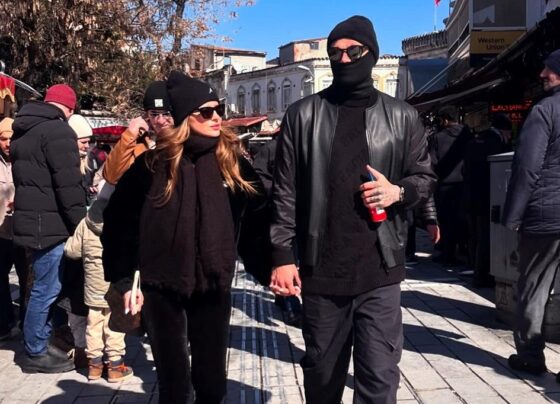 Icardi ve sevgilisi China Suarez'in İstanbul turundan yeni fotoğraflar: Tanınmamak için maske taktı!