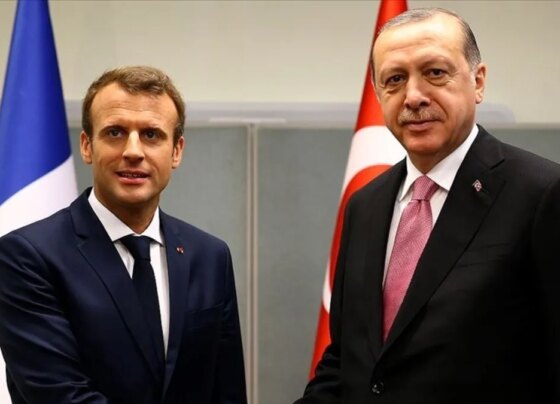 SON DAKİKA | Başkan Erdoğan Macron ile görüştü