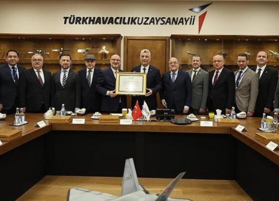 Ticaret Bakanı Ömer Bolat TUSAŞı ziyaret etti