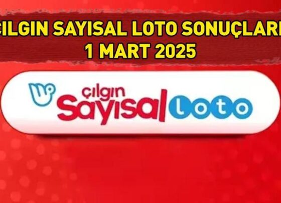 ÇILGIN SAYISAL LOTO SONUÇLARI 1 MART 2025: 634,6 milyon TL büyük ikramiyeli Çılgın Sayısal Loto sonuçları açıklandı mı Sonuç sorgulama ekranı