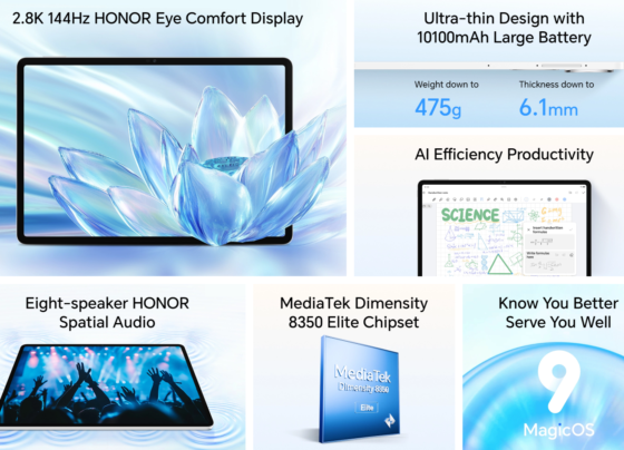 Honor Pad V9 global fiyatı belli oldu!