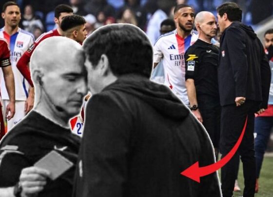 Kart sonrası hakemle kafa kafaya gelen Paulo Fonseca tarihi ceza alabilir