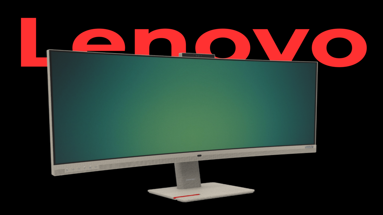 Lenovo, yapay zeka çipli monitörünü tanıttı!