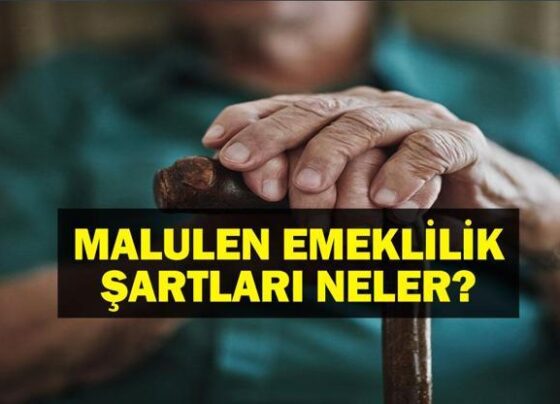 SGK MALULEN EMEKLİLİK ŞARTLARI 2025: Malulen Emeklilik Şartları Neler Kimler Erken Emekli Olabilir