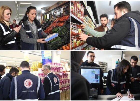 Ramazan Bayramı öncesi marketlere sıkı denetim