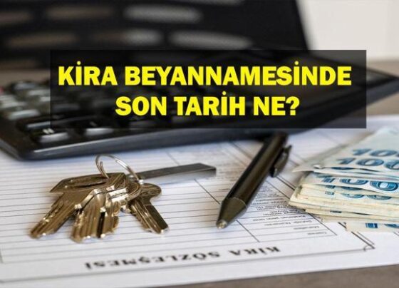 GİB KİRA BEYANNAMESİ 2025: e-Devlet kira beyannamesi ne zaman verilir, kira gelir vergisi ödeme son günü ne Kimler kira beyannamesi vermek zorunda