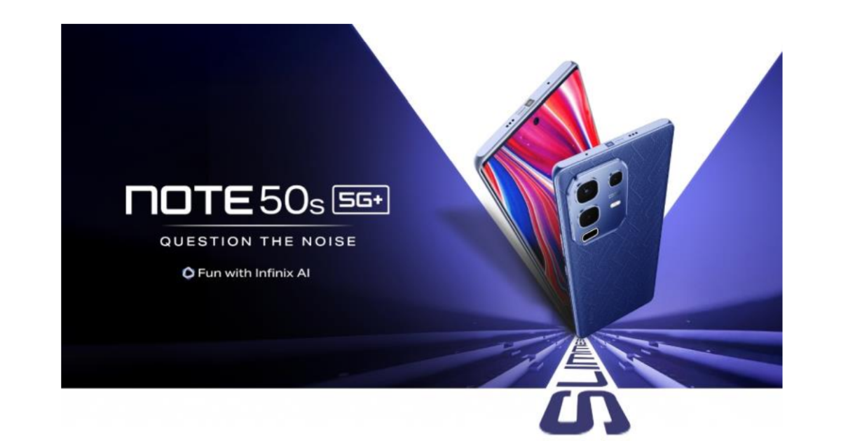 144 Hz ekran ve 5500 mAh pil: Infinix Note 50s 5G tanıtıldı!