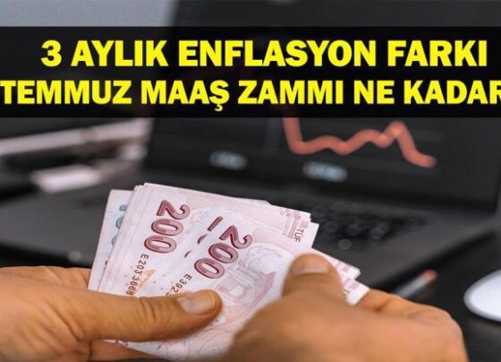 3 AYLIK ZAM FARKI: Mart Enflasyonuna Göre TÜİK 3 Aylık Emekli Maaş Zammı Enflasyon Farkı Ne Oldu Temmuz 2025 Memur - Emekli Maaş Zammı Ne Olacak