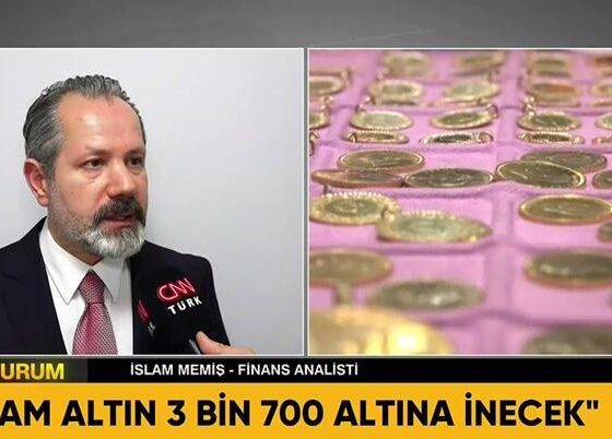 Altın fiyatlarında düşüş devam edecek mi Panik yapan yatırımcıya İslam Memişten net yanıt