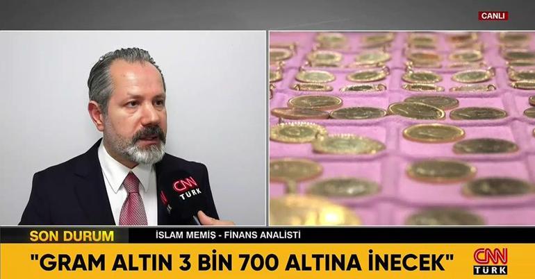 Altın fiyatlarında düşüş devam edecek mi? Panik yapan yatırımcıya İslam Memiş’ten net yanıt