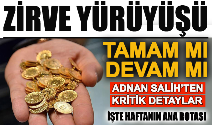 Altından hızlı geri dönüş haberi