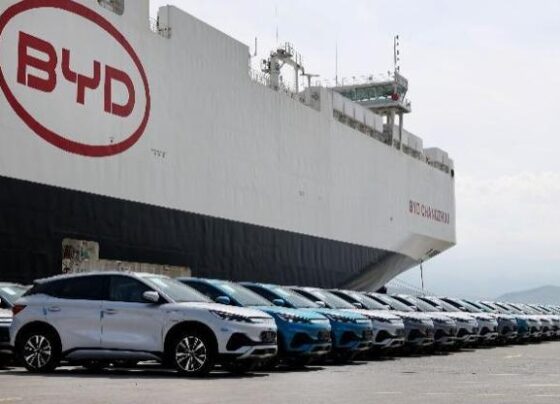 BYDnin dev araç gemisi BYD CHANGZHOU, 7 bin araçla Türkiyede
