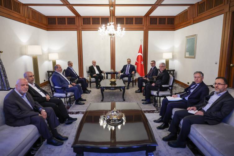 Bakan Fidan, Hamas heyeti ile görüştü haberi