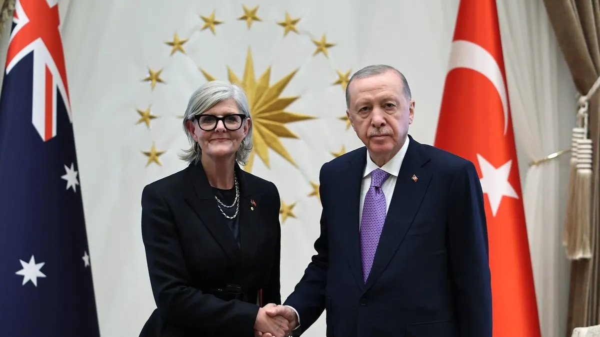 Başkan Erdoğan, Avustralya Genel Valisi Mostyn ile görüştü