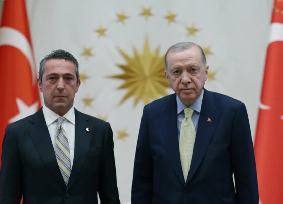 Başkan Erdoğan, Fenerbahçe Kulübü Başkanı Ali Koç'u kabul etti