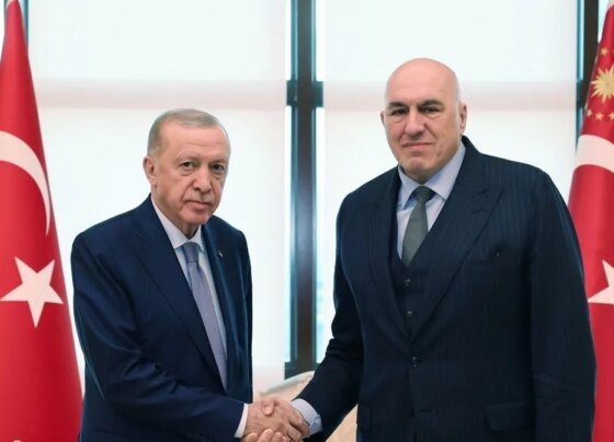 Başkan Erdoğan, İtalya Savunma Bakanı Crosetto'yu kabul etti