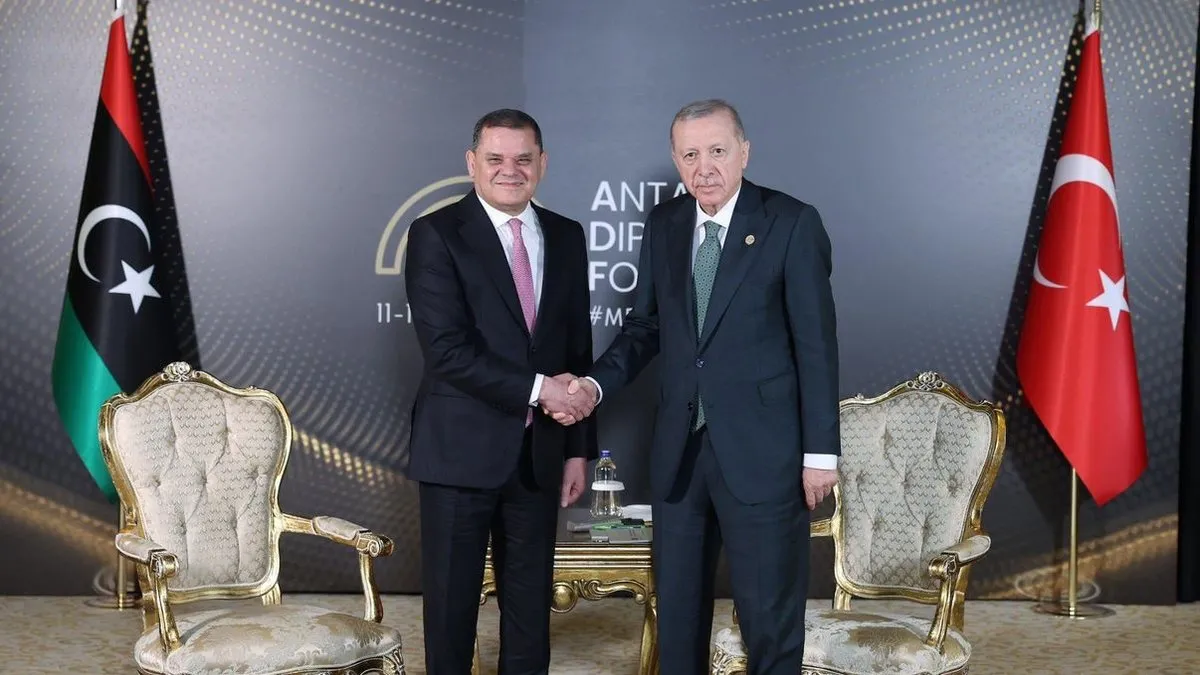 Başkan Erdoğan, Libya Başbakanı Abdulhamid Dibeybe ile görüştü