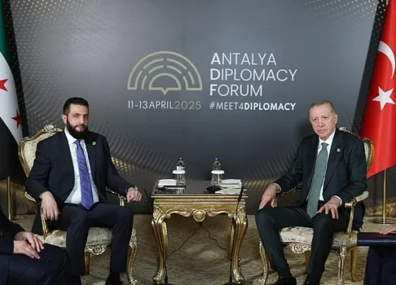 Başkan Erdoğan, Suriye Cumhurbaşkanı Şara ile görüştü