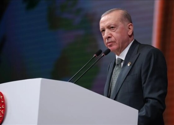 Başkan Erdoğan TÜRKSAT 6A Hizmete Alma Töreninde konuşuyor