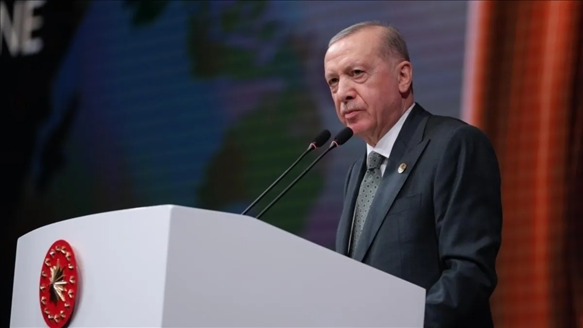 Başkan Erdoğan TÜRKSAT 6A Hizmete Alma Töreninde konuşuyor