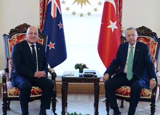 Başkan Erdoğan, Yeni Zelanda Başbakanı Luxon onuruna yemek verdi