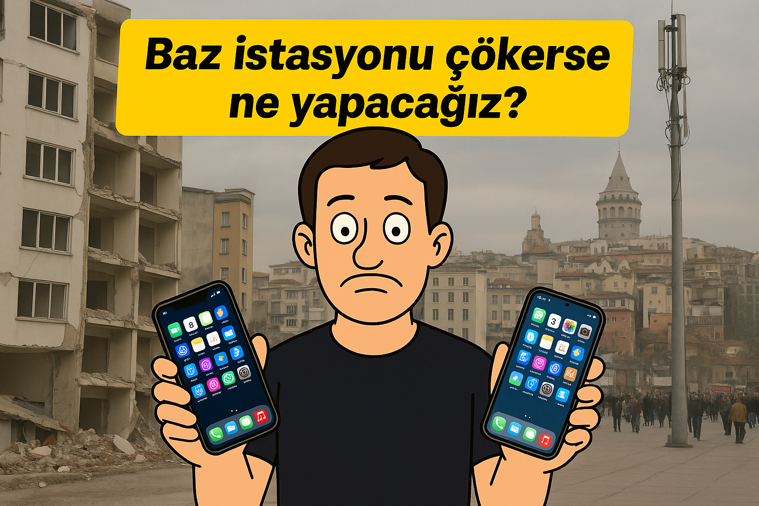 Baz istasyonu çökerse ne yapacağız?