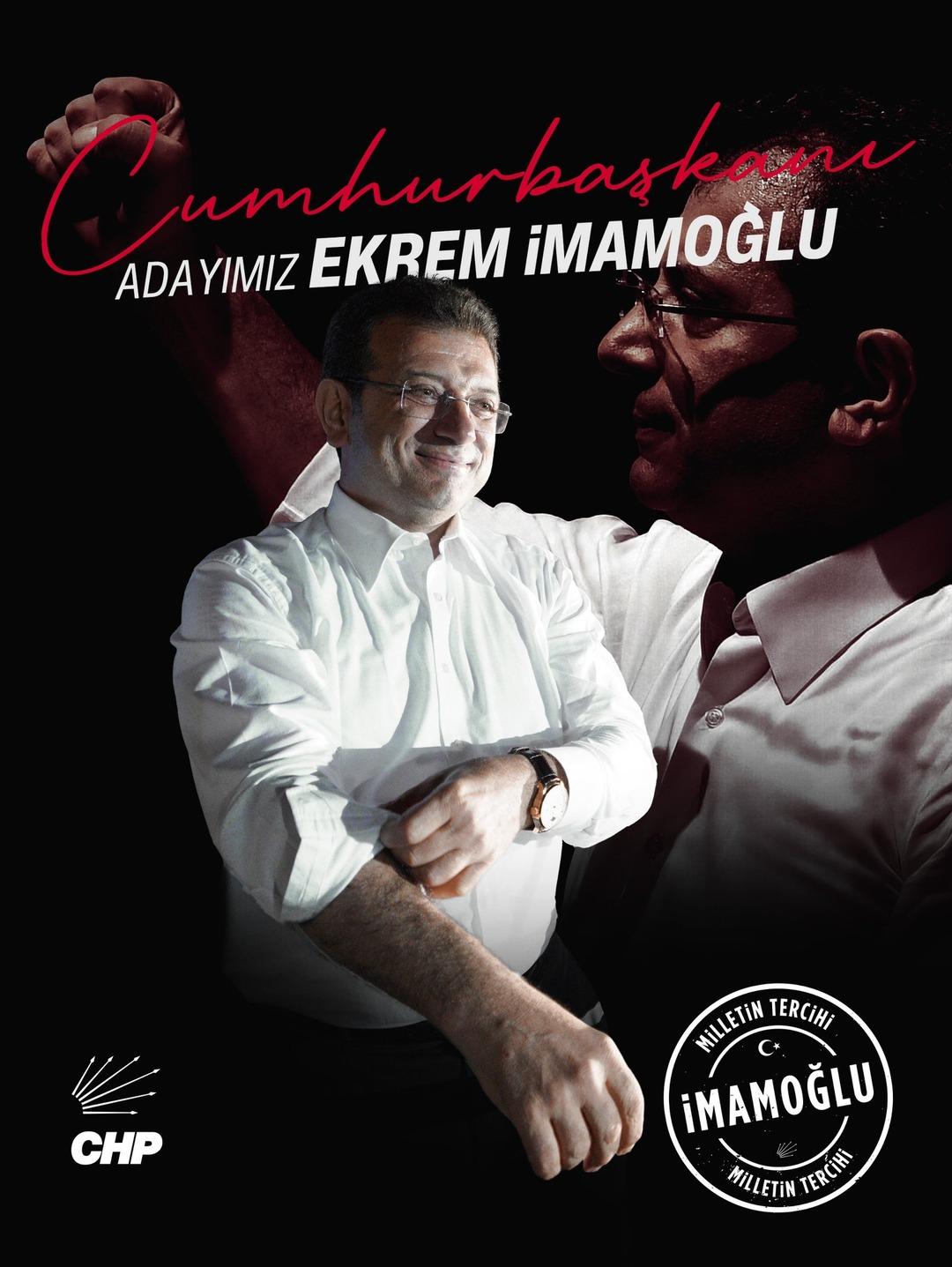 CHP, Ekrem İmamoğlu’nun adaylığını duyurdu: “Başlıyoruz”