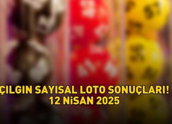 ÇILGIN SAYISAL LOTO SONUÇLARI 12 NİSAN 2025 | Çılgın Sayısal Loto sonuçları açıklandı mı, nasıl öğrenilir Sonuç sorgulama ekranı