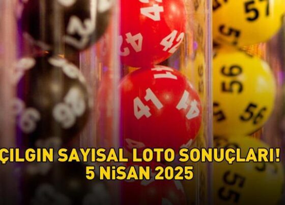 ÇILGIN SAYISAL LOTO SONUÇLARI 5 NİSAN 2025: Çılgın Sayısal Loto sonuçları açıklandı mı, nasıl öğrenilir Sonuç sorgulama ekranı