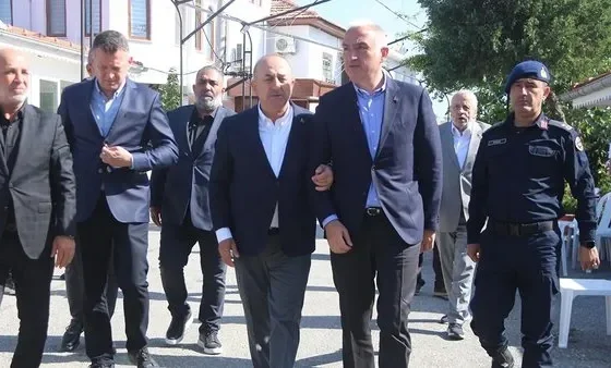 Çavuşoğlu ailesinin acı gününde Alanya'ya Bakanlar akın etti