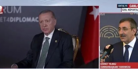 Cumhurbaşkanı Yardımcısı Cevdet Yılmaz: Gazze insanlık için bir test oldu