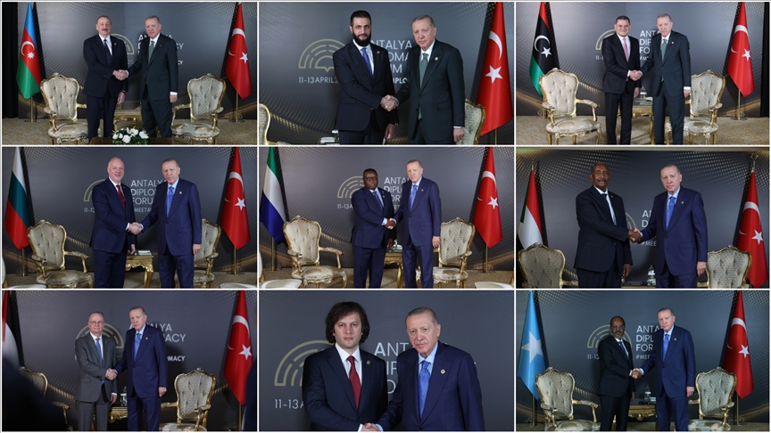 Erdoğan’dan Antalya’da diplomasi trafiği! haberi