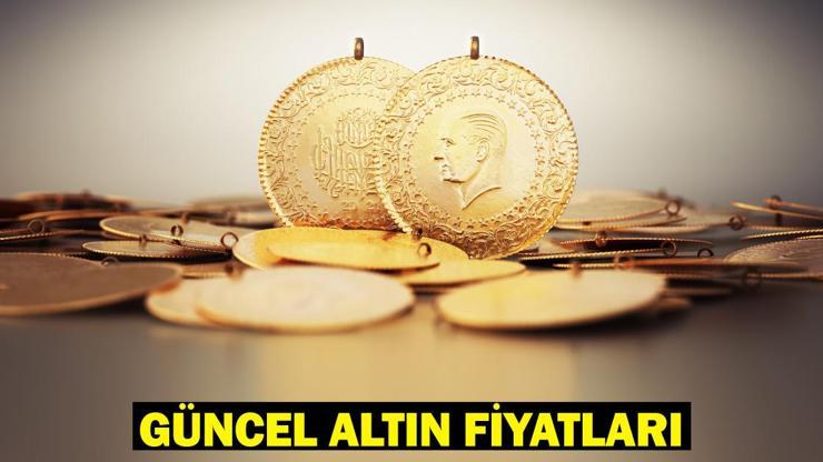 Gram altın, çeyrek altın, yarım altın ve tam altın fiyatları bugün ne kadar?