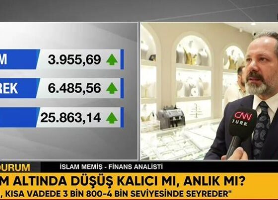 Gram altında düşüş kalıcı mı, anlık mı İslam Memiş yeni fiyat verdi...