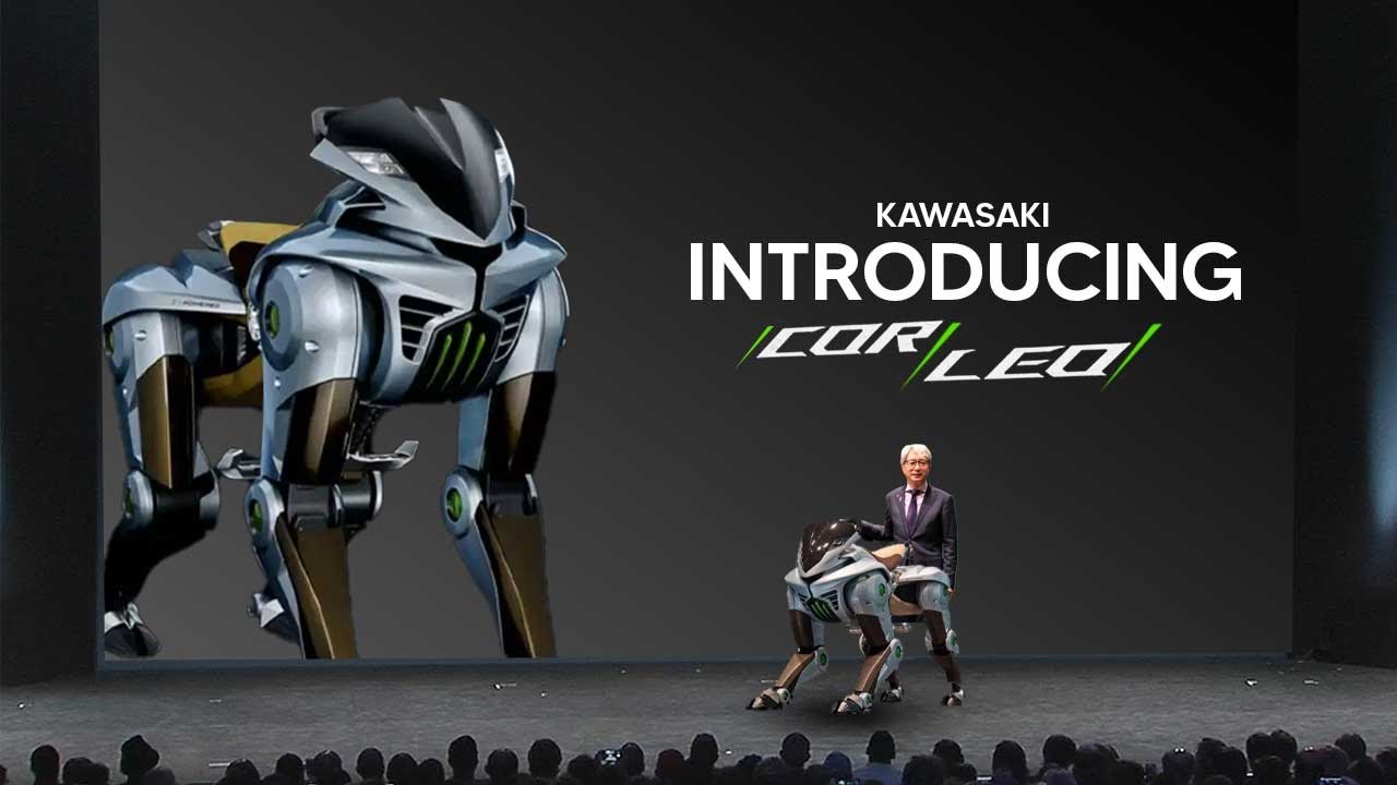 Kawasaki’den yeni nesil robot: Corleo sahneye çıktı!