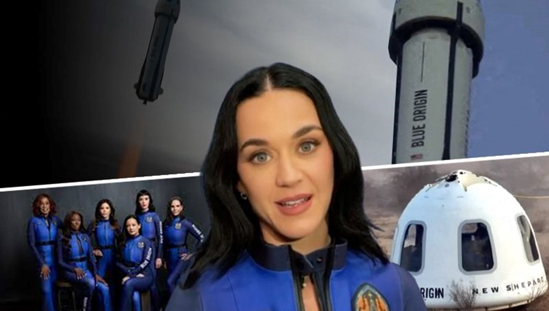 Şarkıcı Katy Perry, uzayda istek şarkıyı reddetti