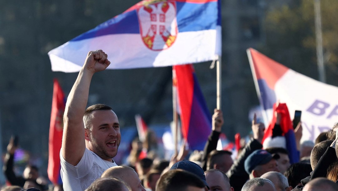 “Sırbistan’ı Vermeyiz” mitingi: Vucic destekçisi 55 bin kişi katıldı – Son Dakika Dünya Haberleri