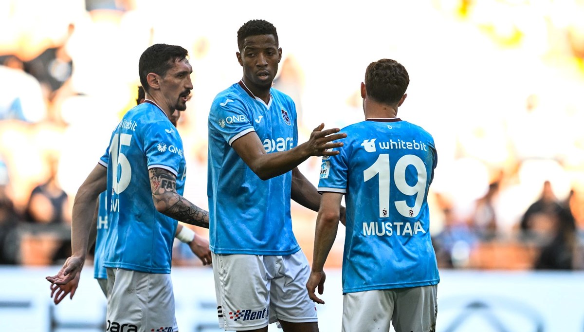 Trabzonspor, küme düşen Adana Demirspor karşısında 3 puanı tek golle aldı
